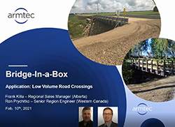 armtec bridge in a box